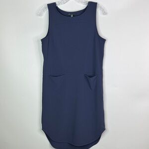 Title Nine Blue Cirrus Lasercut Dress Size Small